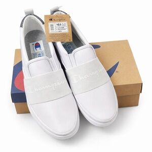 Champion White Slip-On Shoes